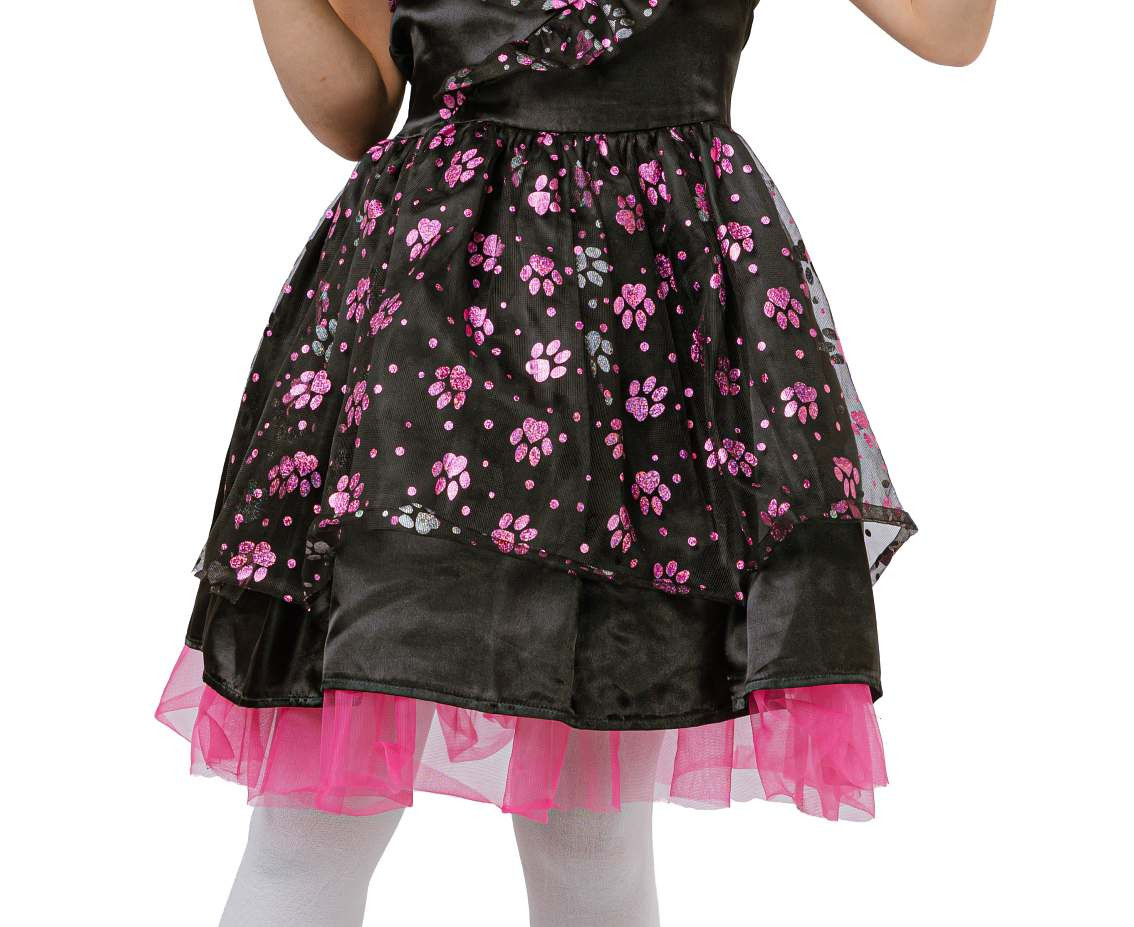 Role play-set for kids Cat (dress, hairband, gloves), size 110/120 cm